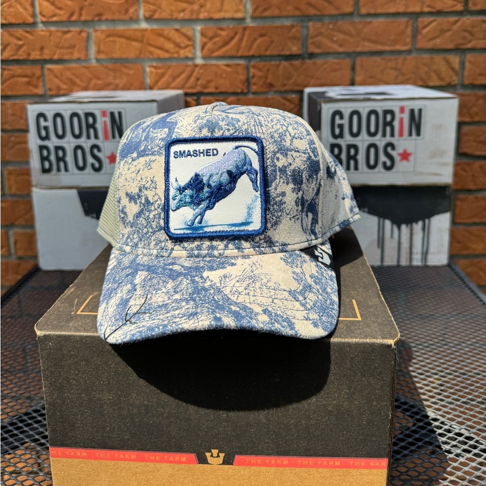 Goorin Bros The Farm Animal Trucker Smashed NEW